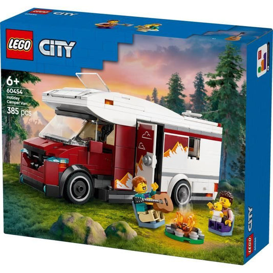 LEGO City 60454 Adventure Camper Van - Building Toy for Boys Ages 6 and Up