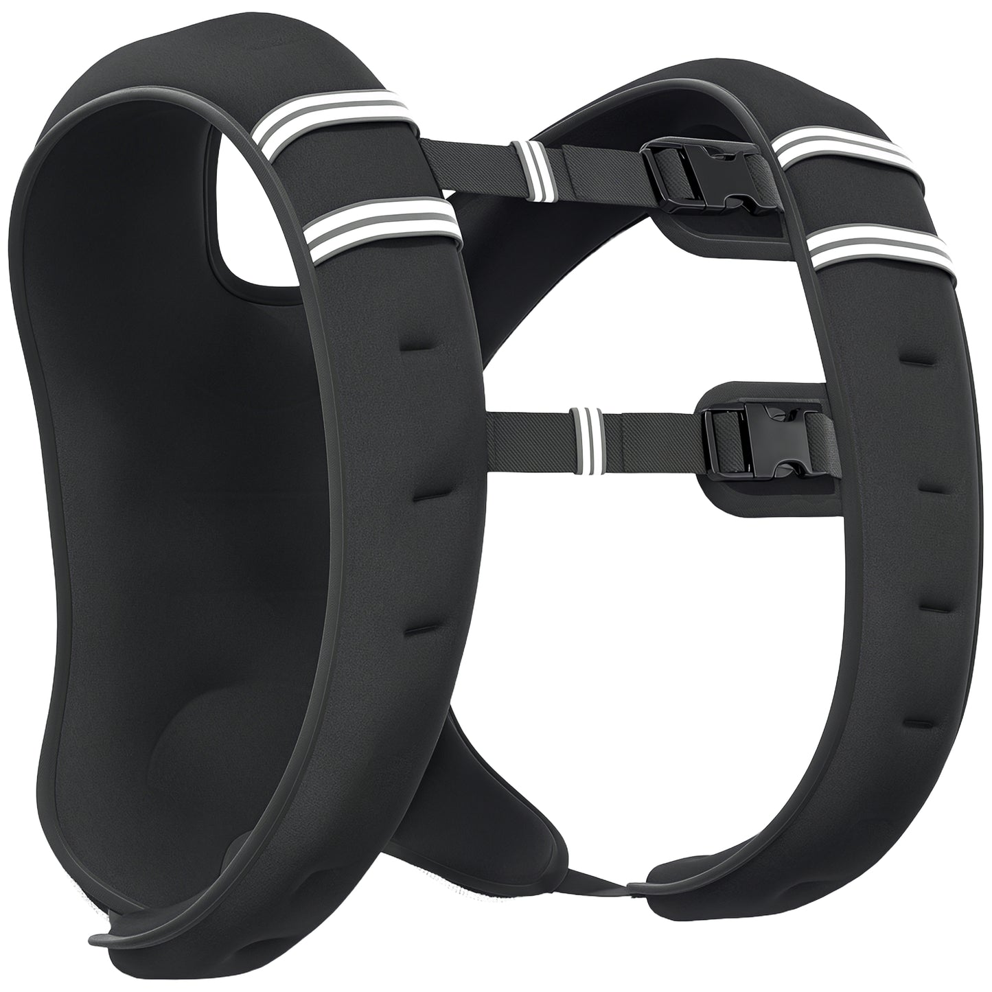 HOMCOM Gewichtsweste 5 KG / 8 KG / 10 KG verstellbare Trainingsweste mit herausnehmenbar Gewichten Laufweste Damen Herren für Muskelaufbau Krafttraining, Laufen, Fitness, Cross Training