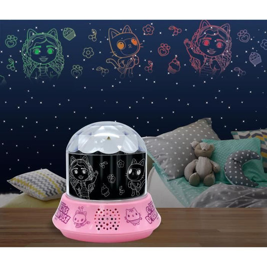 Gabby and the Magic House night light with speaker, projections, and melodies included.