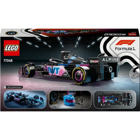 LEGO Speed Champions 77248 F1 Car BWT Alpine Team A524 10 Years Building Set