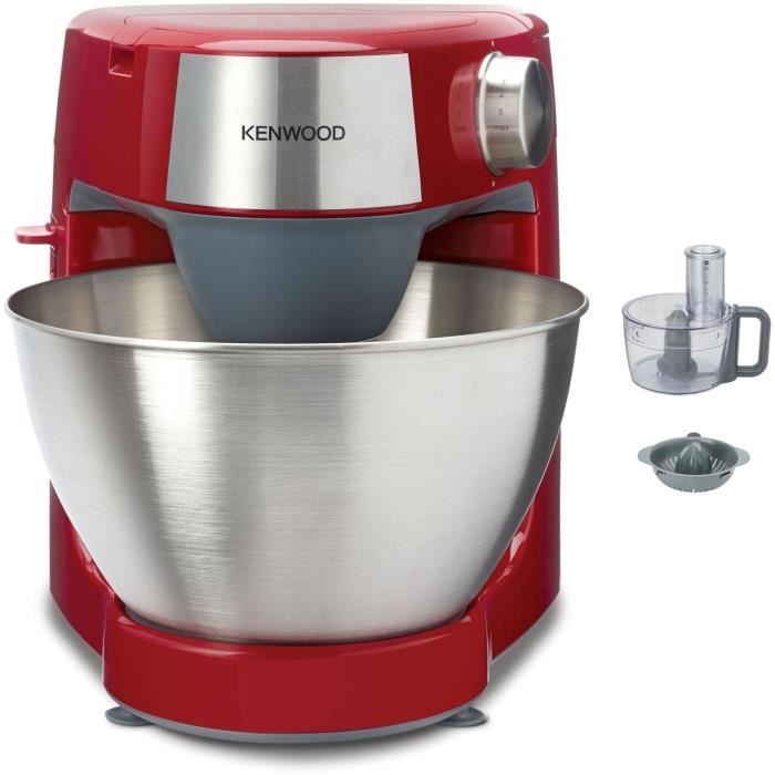 Compact multifunction pastry robot - KENWOOD - KHC290A.E0RD - 1000 W - 4.3 L bowl - Red