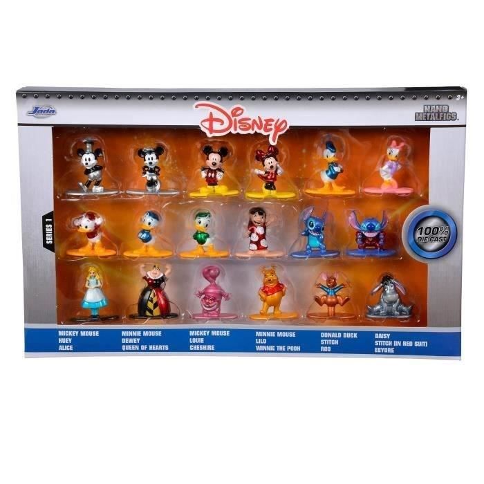 Disney Figurine - 18 pieces - Metal - 4cm