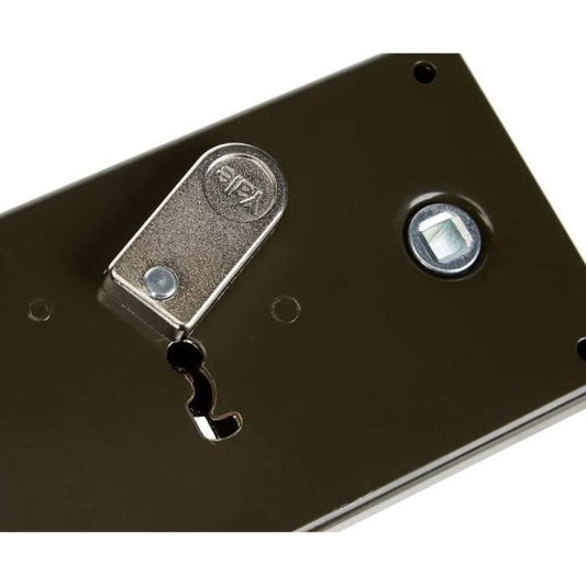 Horizontal surface-mounted lock with left mortise - YALE - YAH36G - Khaki - 2 keys supplied