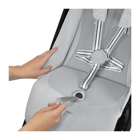 CYBEX - Beezy BLK Stroller - Fog Gray