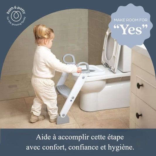 Toilet reducer - DREAMBABY - STEP-UP - Potty training seat - 2 adjustable levels - Aqua