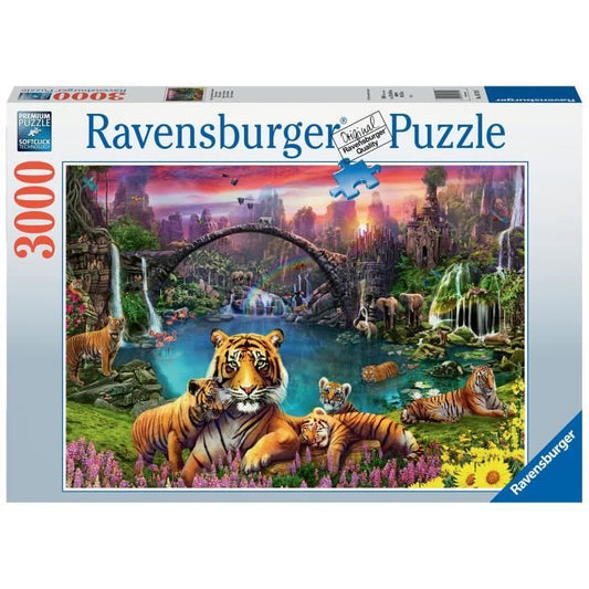 Puzzle 3000 p - Tigers in the lagoon