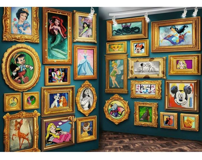 RAVENSBURGER - 9000 pieces puzzle The Disney museum