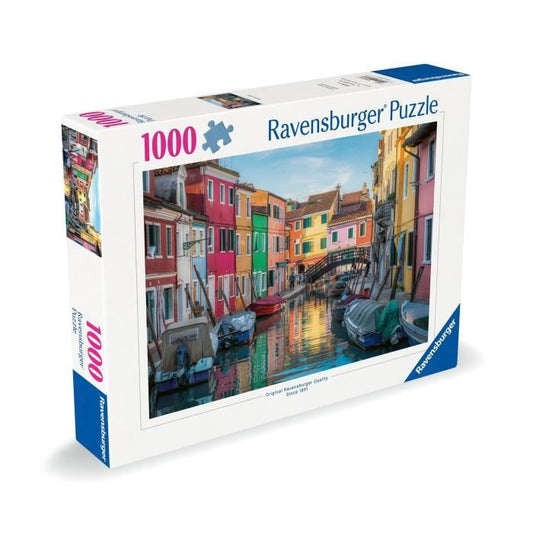 Ravensburger - 1000 Piece Puzzle - Burano, Italy - Adults & Kids Ages 14 and Up - Premium Quality Puzzle - 12000623