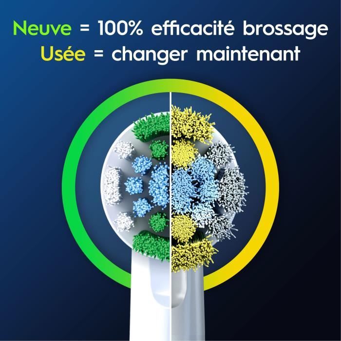 ORAL-B brush head - Precision Clean - for electric toothbrush - pack of 6