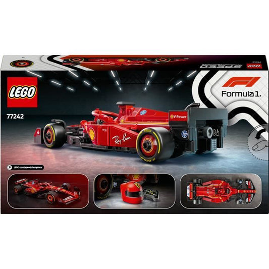 LEGO Speed Champions 77242 Ferrari SF-24 F1 Car - Building Set for Ages 10 and Up