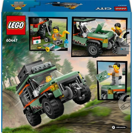 LEGO City 60447 4x4 Off-Road Truck - Building Toy for Boys Ages 6 and Up