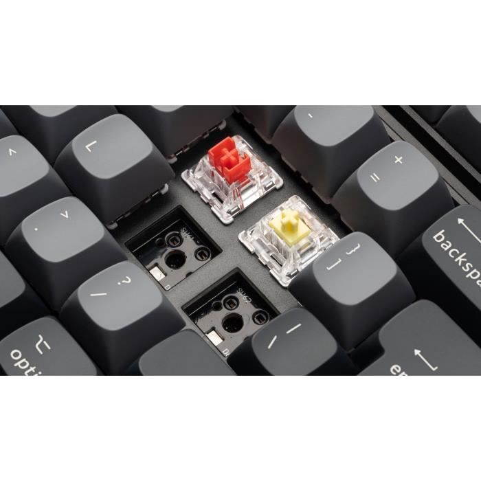 Mechanical Gaming Keyboard - Red Mechanical Switch - KEYCHRON Q3 Pro SE - ANSI - RGB Backlighting