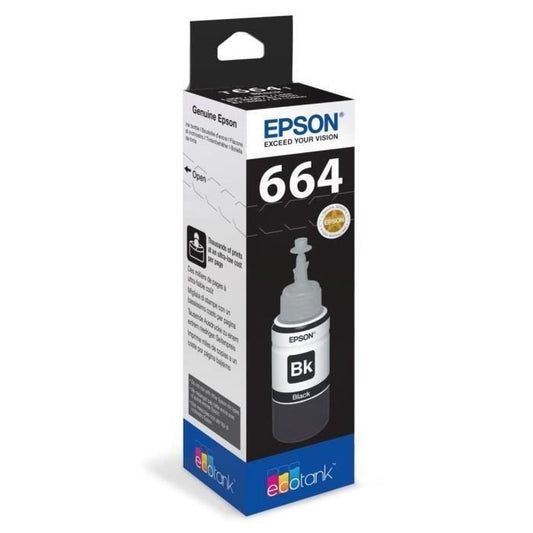 Epson Ecotank T6641 Ink Bottle - 70ml Black