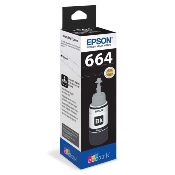 Epson Ecotank T6641 Ink Bottle - 70ml Black