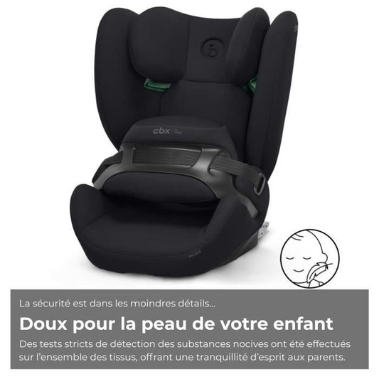 CBX BY CYBEX - Car seat Gr. 1/2/3 Pallas B i-Size Pure black - Black