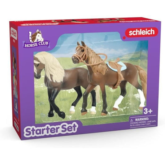 My First Peruvian Paso Horses, 2 Horse Figurines, SCHLEICH 42738 Horse Club, Ages 5 and Up