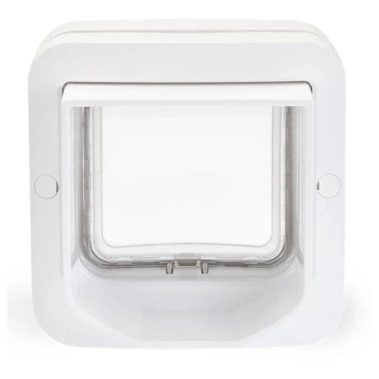 SUREFLAP Chatiere A electronic chip DualScan - White - 142 mm x 120 mm (Memorization of a maximum of 32 chips)
