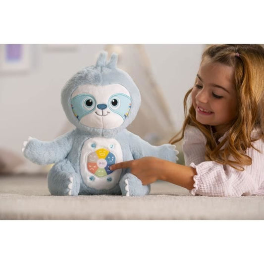 Talking Plush - Gipsy Toys - Siméon, the storyteller of emotions - 28cm - Water Green