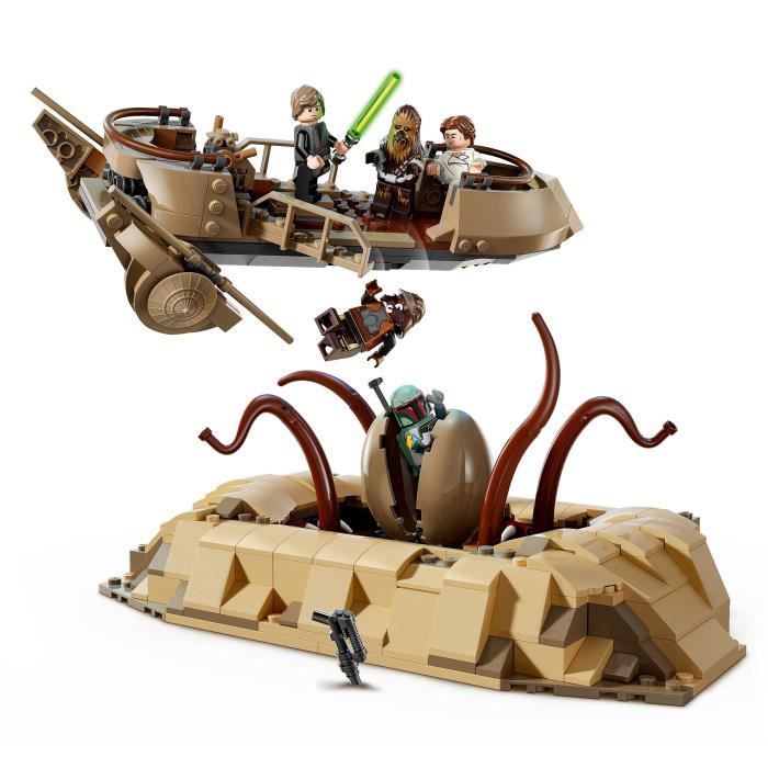 LEGO Star Wars 75396 Desert Skiff & Sarlacc Pit - Collector's Set