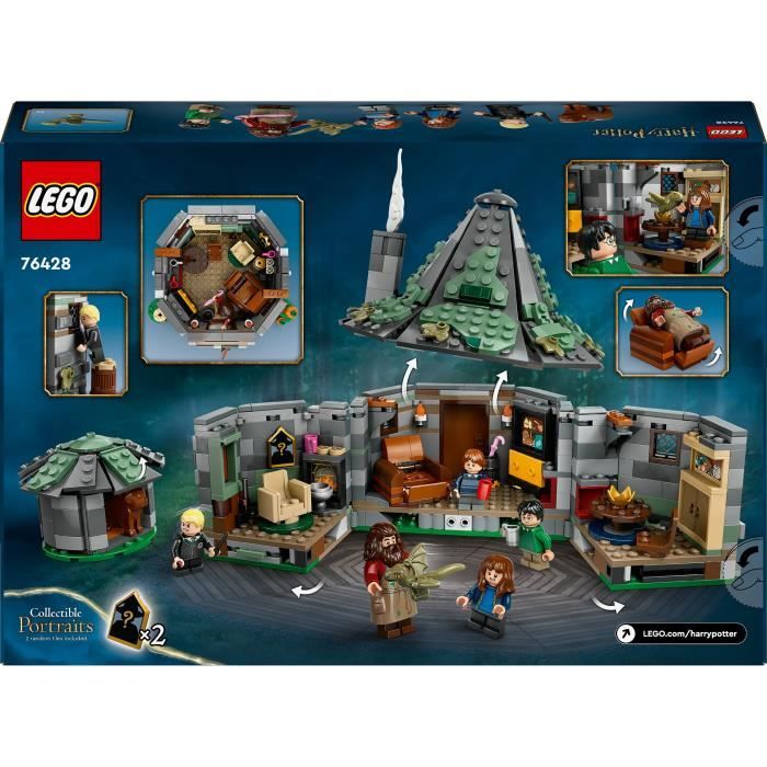 LEGO Harry Potter 76428 Hagrid's Cabin: An Unexpected Visit, Fantasy Toy