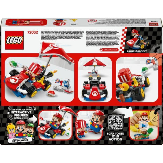 LEGO Super Mario 72032 Mario Kart  Standard Kart  Car Toy for Kids Ages 7 and Up