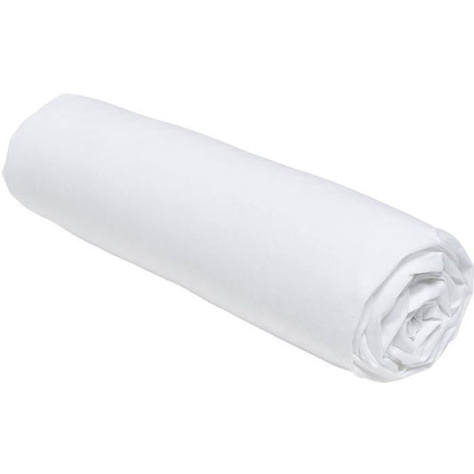 Fitted sheet - TODAY - 180 x 200 cm + 30 cm - Cotton - Organic Chalk
