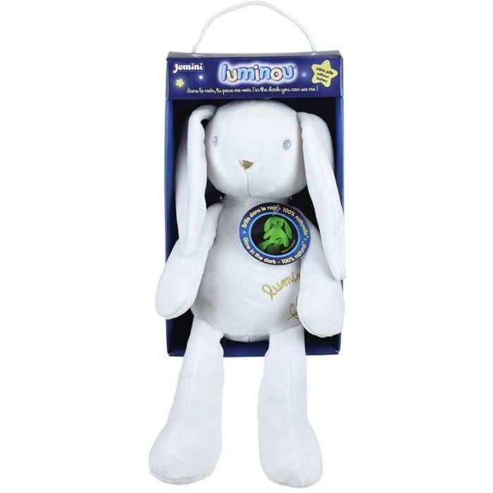 LIMINOU Luminous plush rabbit +/- 30 cm