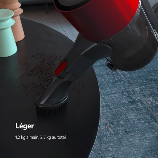 Beko VRT50121VR multifunction wireless broom vacuum cleaner - 21.6V - 45min autonomy - Cyclonic technology - backlit brush