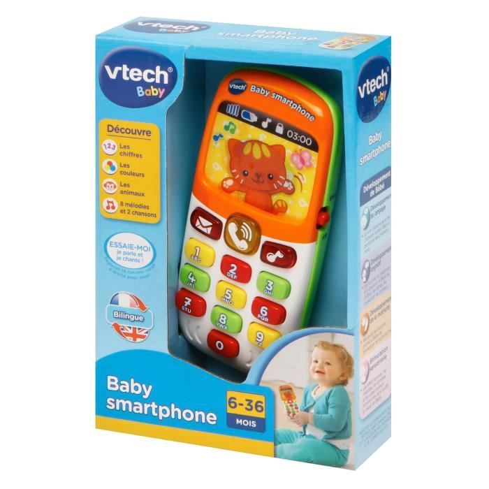 VTECH BABY - Baby Bilingual Smartphone - Baby Toy