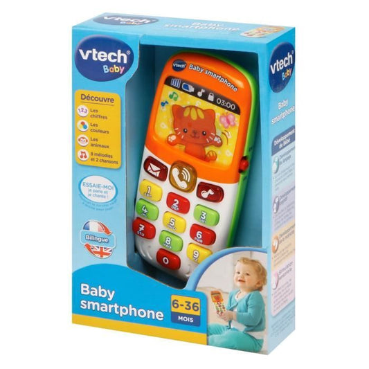 VTECH BABY - Baby Bilingual Smartphone - Baby Toy