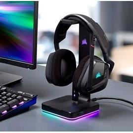 CORSAIR Premium Gaming Headphone Bracket - 7.1 Surround Sound - ST100 RGB