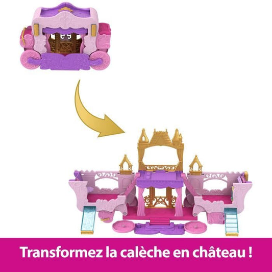 Carriage and Castle - Mattel Disney Princesses Set with Aurora Doll HWX17