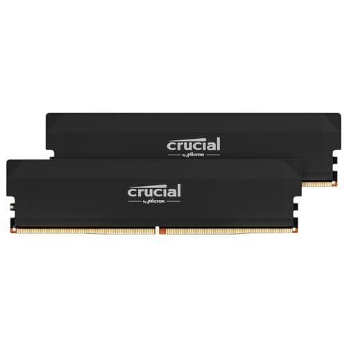 RAM Memory - CRUCIAL - Pro DDR5 32GB Kit (2x16GB) - 6000MHz - CL36 - Overclocking Edition - CP2K16G60C36U5B
