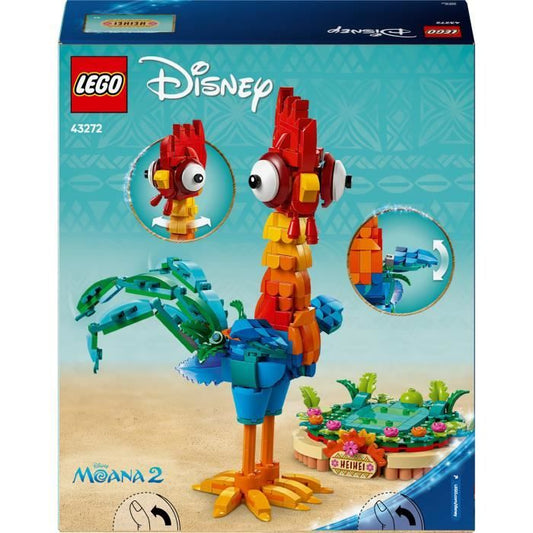 LEGO | Disney Vaiana 2 43272 Heihei - Toy for girls aged 9 and up with chicken to build