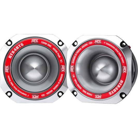 MTX AUDIO - MTX high efficiency tweeter RTX4BTs - Ø10cm - 45mm voice coil - 200W RMS - 800W - Peak 8O 103.0dB/2V/1m sold individually