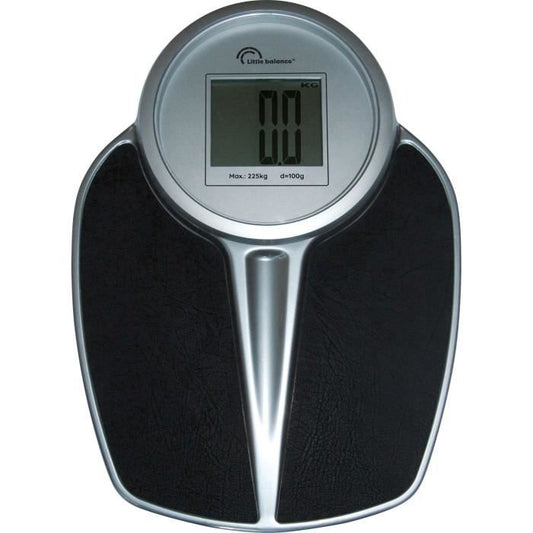 Bathroom scales - LITTLE BALANCE - 8327 - PRO M 225 - Electronic scale - 225 kg / 1 kg - Black / Silver