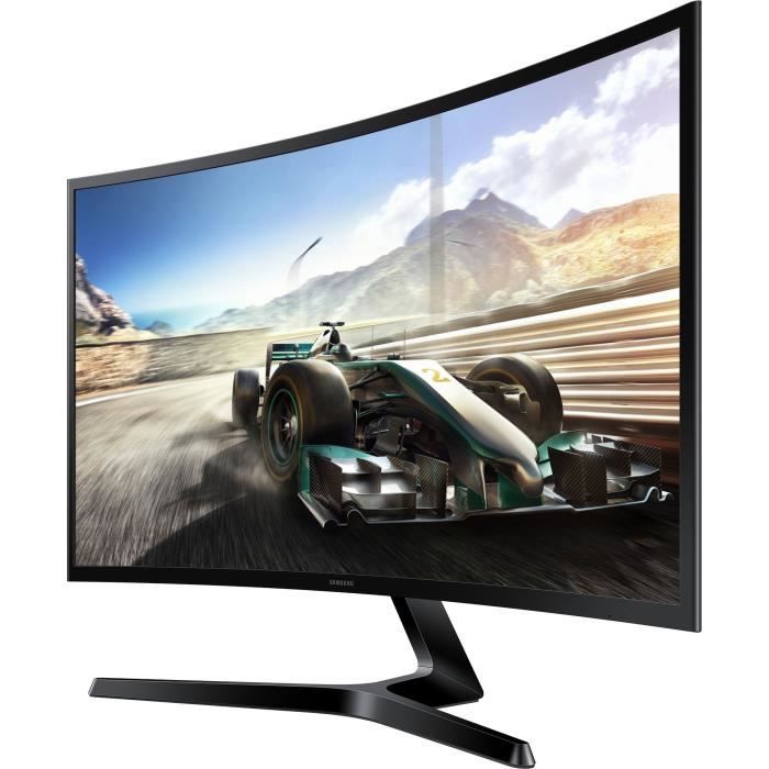 PC screen - SAMSUNG - S24D366GAU - 24 FHD 1800R - VA panel - 100Hz - 4ms - 1 HDMI - Tiltable - Black