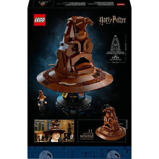 LEGO Harry Potter 76429 The Sorting Hat that Talks, Gift Idea, Hogwarts Theme