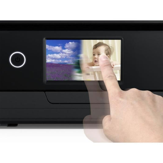 EPSON Printer XP-7100 - 3 in 1 + Document Feeder - Photo - 2-Sided Automatic - WIFI- Direct - Touch Screen