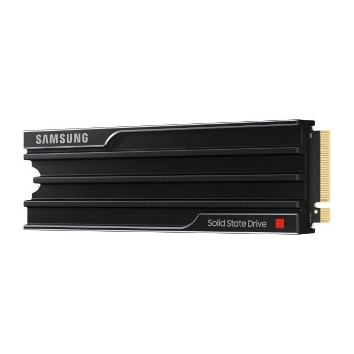 Samsung - Internal SSD - 9100 PRO with NVMe M.2 PCIe 5.0 x4 heatsink - 1TB - Read speed up to 14,800MB/s - MZ-VAP1T0CW