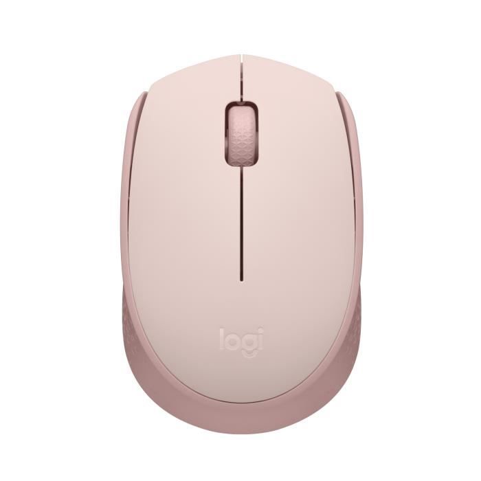Logitech M171 wireless mouse 2.4 GHz with USB mini -receiver, Optical, Ambidextrum - Rose follow -up