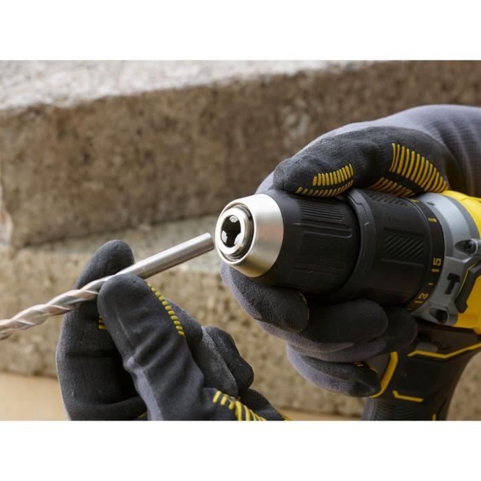 Brushless impact drill driver 60 Nm - Lithium 18V - 2 Batteries 2Ah - STANLEY FATMAX V20 - SFMCD715D2K-QW