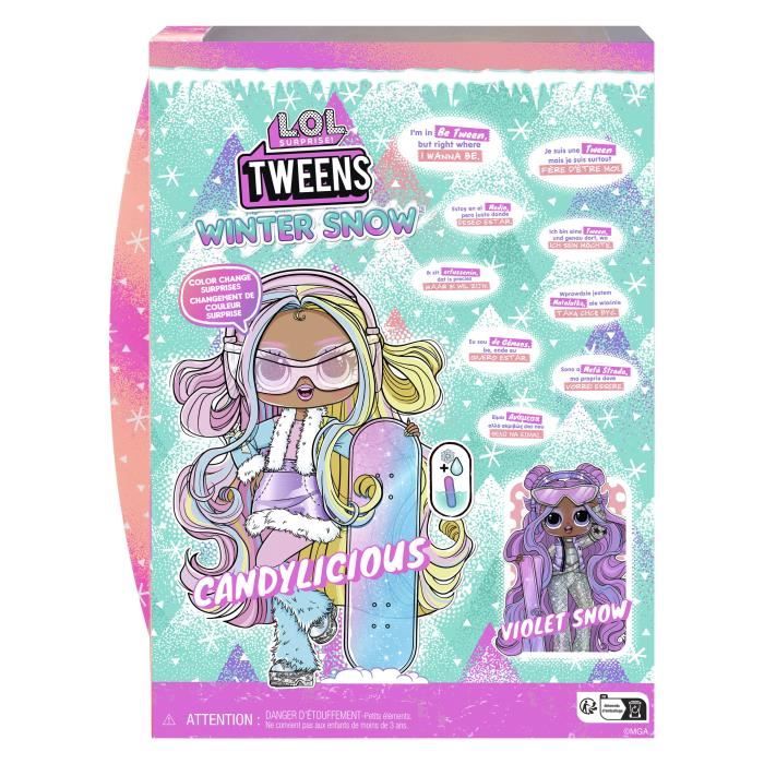 LOL Surprise Tweens Winter Snow Doll - Candylicious - Ages 4 and up
