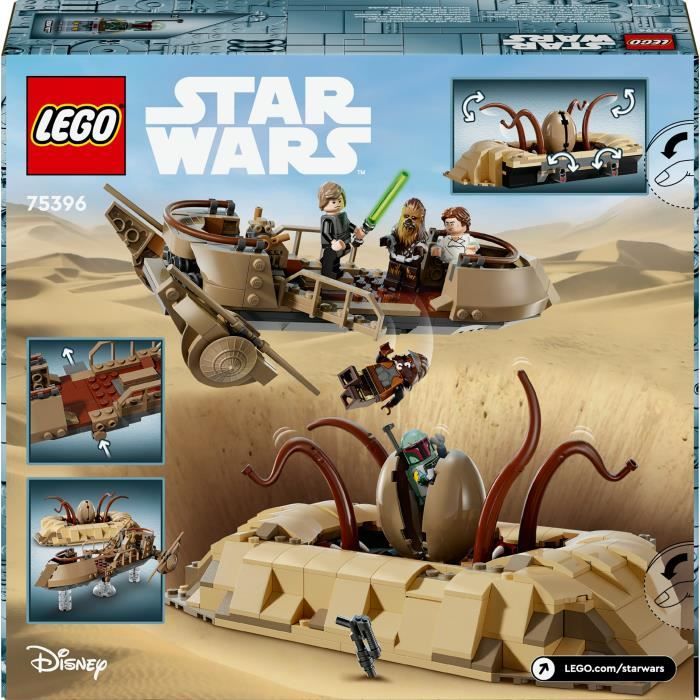 LEGO Star Wars 75396 Desert Skiff & Sarlacc Pit - Collector's Set