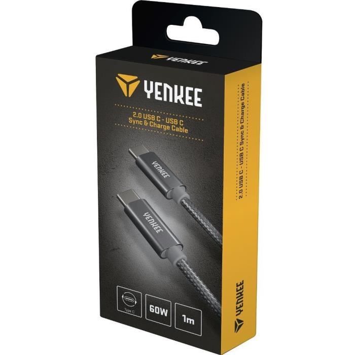 1m USB-C Cable - YENKEE - YCU C101 SR