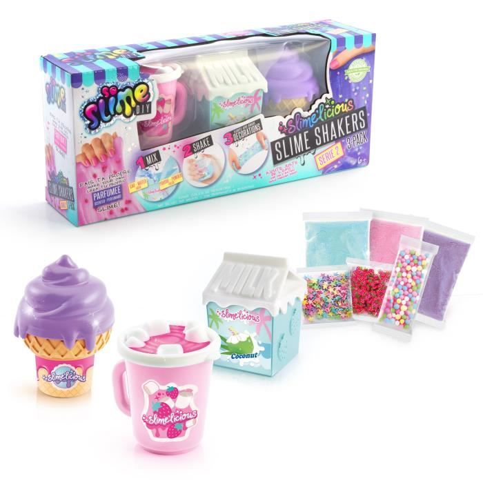 SLIMELICIOUS SLIME 3 SHAKERS PACK  CANAL TOYS