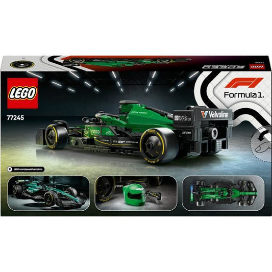 LEGO Speed Champions 77245 Aston Martin Aramco AMR24 F1 Car - Toy for 10 year old boys