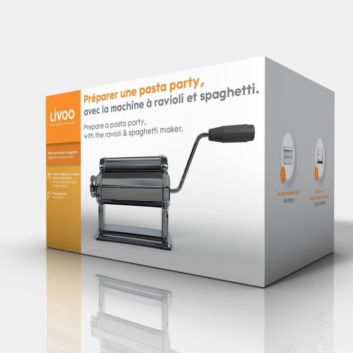 KITCHEN ARTIST MEN41 Professional ravioli and spaghetti machine - 9 positions (from 6 to 1 mm)