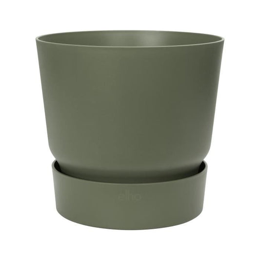 ELHO Greenville Round Flower Pot 55 - Green - Ø 55 x H 50 cm - outdoor - 100% recycled