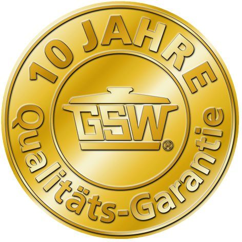 GSW Elegance - 9-piece stainless steel cookware set - All hobs including induction